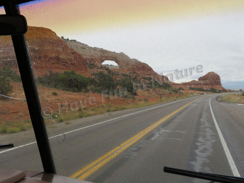 Rain in Utah