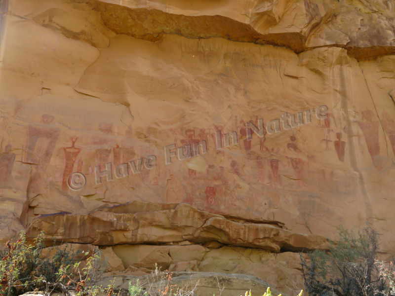 Rock Art at Sego Canyon